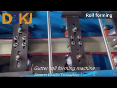 Rolo da calha que forma a máquina