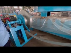 Máquina de moldagem de rolos de canais CU de parede seca, sem perfurar
