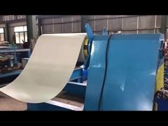 Máquina de formar rolos de telhas vidradas com descolador hidráulico
